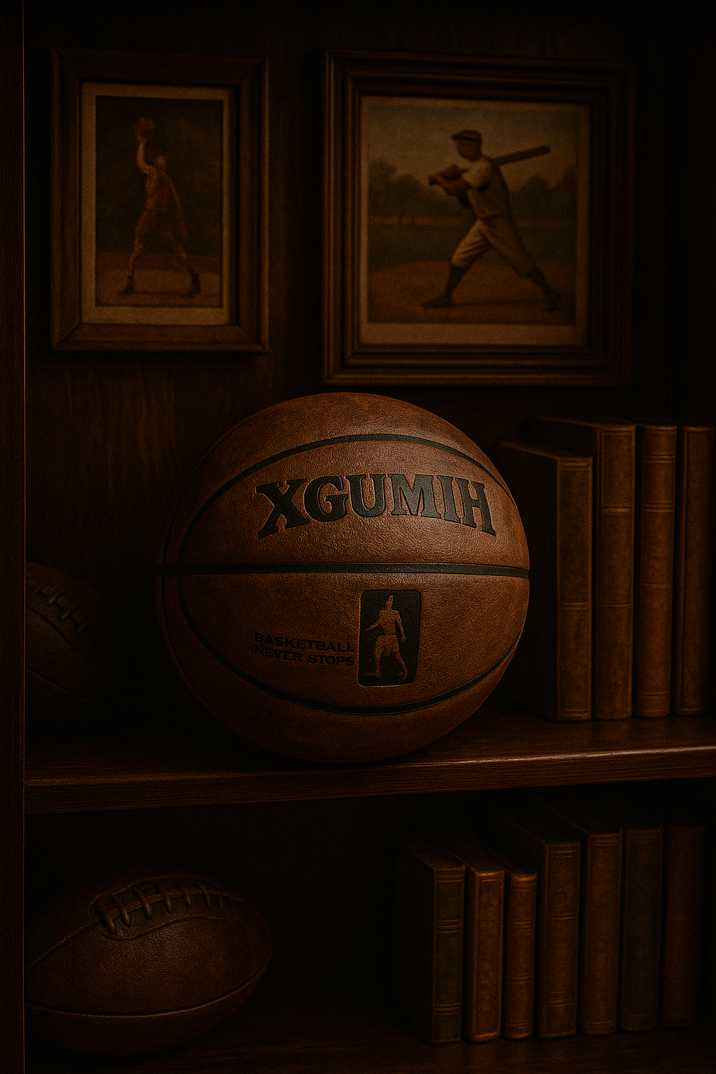 Bola retro basket