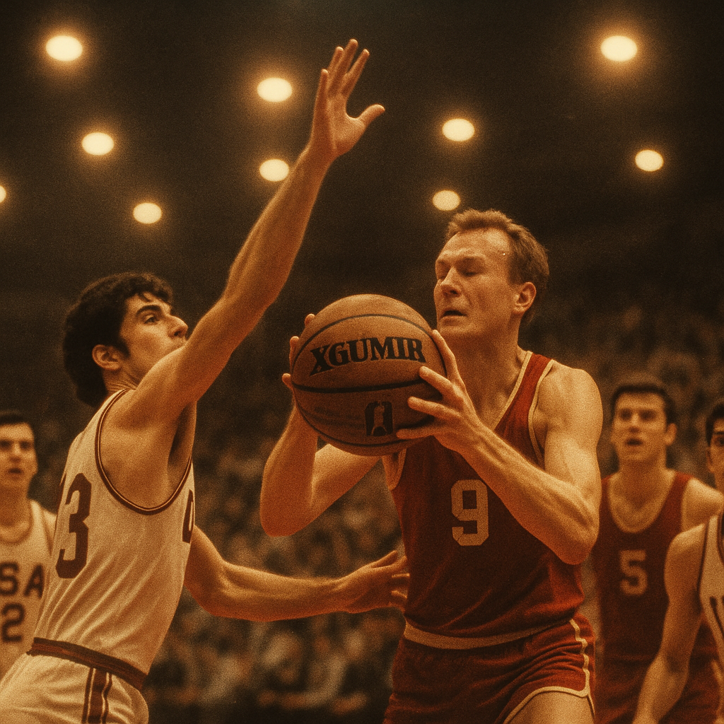 Bola retro basket